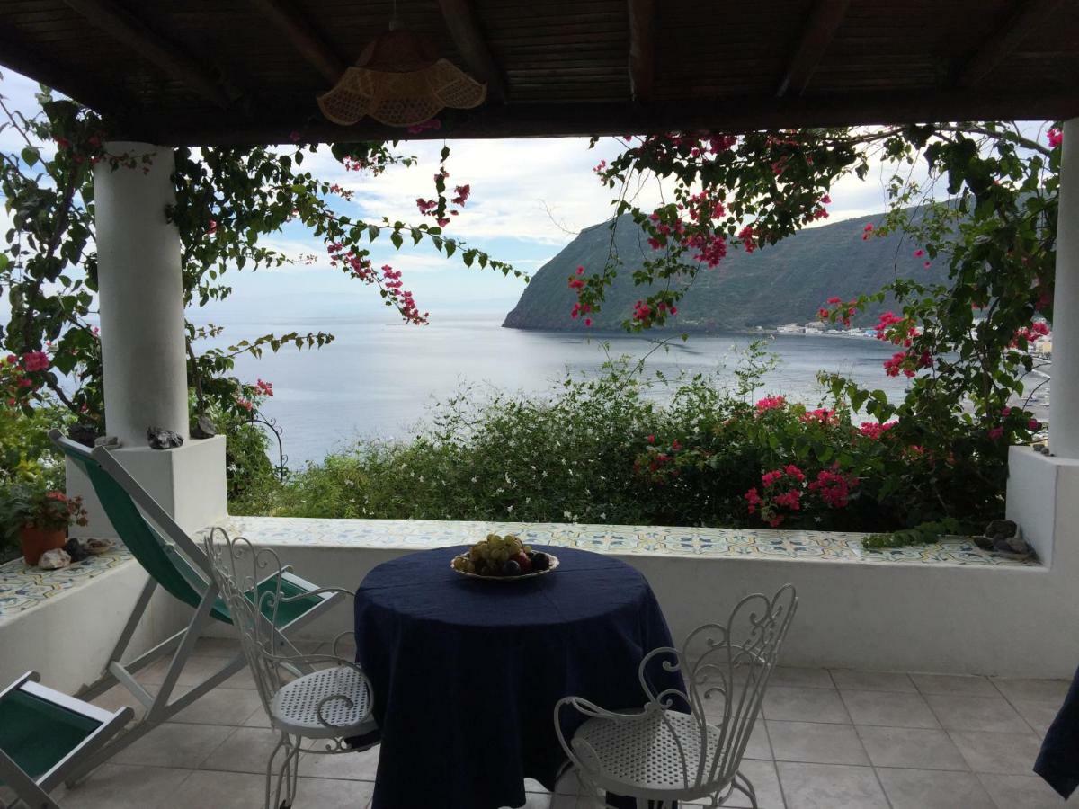 Villa Vista Mare Mela Lipari  Exterior foto
